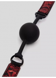 Кляп-шар на двусторонних ремешках Reversible Silicone Ball Gag - Fifty Shades of Grey - купить с доставкой в Грозном