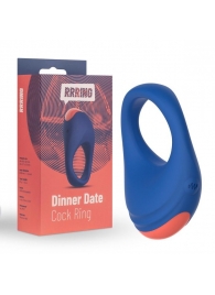 Синее эрекционное кольцо RRRING Dinner Date Cock Ring - FeelzToys - в Грозном купить с доставкой