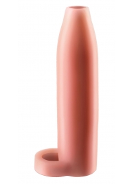 Телесная насадка Real Feel Enhancer XL - 17 см. - Pipedream - в Грозном купить с доставкой