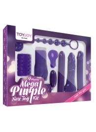 Эротический набор Toy Joy Mega Purple - Toy Joy - купить с доставкой в Грозном