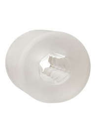 Прозрачный мастурбатор HELPING HEAD - Doc Johnson - в Грозном купить с доставкой