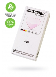 Супертонкие презервативы Masculan Pur - 10 шт. - Masculan - купить с доставкой в Грозном