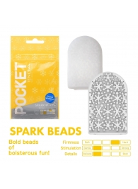 Карманный мастурбатор Spark Beads - Tenga - в Грозном купить с доставкой