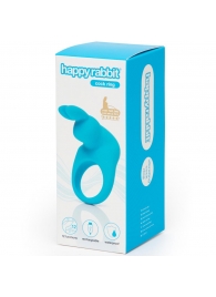 Голубое эрекционное виброкольцо Happy Rabbit Rechargeable Rabbit Cock Ring - Happy Rabbit - в Грозном купить с доставкой