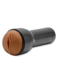 Коричневый мастурбатор-вагина Feel Stroker - Kiiroo - в Грозном купить с доставкой