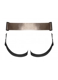 Бронзовый пояс для насадок Curious Harness - Strap-on-me - купить с доставкой в Грозном