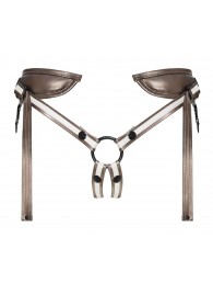 Бронзовый пояс для насадок Desirous Harness - Strap-on-me - купить с доставкой в Грозном