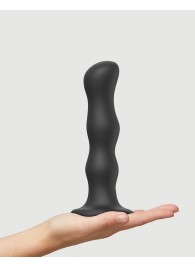 Черная насадка Strap-On-Me Dildo Geisha Balls size XL - Strap-on-me - купить с доставкой в Грозном