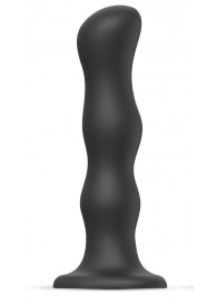 Черная насадка Strap-On-Me Dildo Geisha Balls size XL - Strap-on-me - купить с доставкой в Грозном