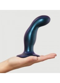 Темно-синяя насадка Strap-On-Me Dildo Plug Snaky size M - Strap-on-me - купить с доставкой в Грозном