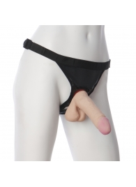 Трусики с насадкой Vac-U-Lock Set 7  ULTRASKYN Ultra Harness - 17,3 см. - Doc Johnson - купить с доставкой в Грозном