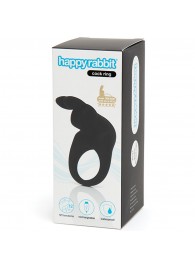 Черное эрекционное виброкольцо Happy Rabbit Rechargeable Rabbit Cock Ring - Happy Rabbit - в Грозном купить с доставкой