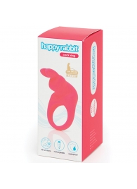 Розовое эрекционное виброкольцо Happy Rabbit Rechargeable Rabbit Cock Ring - Happy Rabbit - в Грозном купить с доставкой