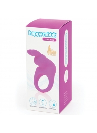 Фиолетовое эрекционное виброкольцо Happy Rabbit Rechargeable Rabbit Cock Ring - Happy Rabbit - в Грозном купить с доставкой