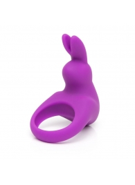 Фиолетовое эрекционное виброкольцо Happy Rabbit Rechargeable Rabbit Cock Ring - Happy Rabbit - в Грозном купить с доставкой