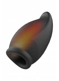 Мастурбатор с вибрацией и функцией нагрева Squeezable Stroker - Dream Toys - в Грозном купить с доставкой