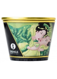 Массажная свеча Exotic Green Tea с ароматом зелёного чая - 170 мл. - Shunga - купить с доставкой в Грозном