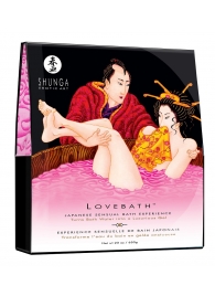 Соль для ванны Lovebath Dragon Fruit, превращающая воду в гель - 650 гр. - Shunga - купить с доставкой в Грозном