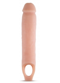 Телесная насадка на пенис 11.5 Inch Cock Sheath Penis Extender - 29,2 см. - Blush Novelties - в Грозном купить с доставкой