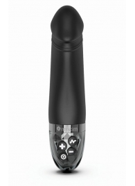 Черный вибратор с электростимуляцией Real Deal Neal - 16,5 см. - MyStim - купить с доставкой в Грозном