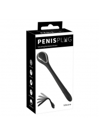 Черный гибкий уретральный стимулятор с вибрацией Vibrating Bendable Dilator - 13,5 см. - Orion - купить с доставкой в Грозном
