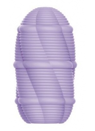 Сиреневый мастурбатор-яйцо Smooth Stripes - Baile - в Грозном купить с доставкой