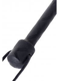 Чёрный стек с фигуркой леопарда на наконечнике - 21 см. - ToyFa - купить с доставкой в Грозном