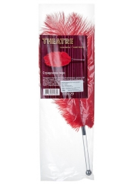 Красное страусовое пёрышко - ToyFa - купить с доставкой в Грозном