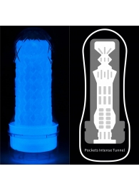 Светящийся в темноте мастурбатор Lumino Play Masturbator Pocketed - Lovetoy - в Грозном купить с доставкой