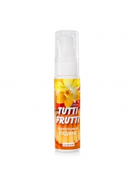 Интимный гель на водной основе Tutti-Frutti  Ванильный пудинг  - 30 гр. - Биоритм - купить с доставкой в Грозном