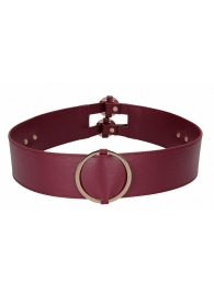 Бордовый ремень Halo Waist Belt - размер L-XL - Shots Media BV - купить с доставкой в Грозном