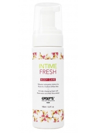 Органическая интимная очищающая пенка Intime Fresh - 150 мл. - Exsens - купить с доставкой в Грозном