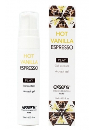Возбуждающий гель Hot Vanilla Espresso Arousal Gel - 15 мл. - Exsens - купить с доставкой в Грозном