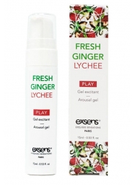 Возбуждающий гель Fresh Ginger Lychee Arousal Gel - 15 мл. - Exsens - купить с доставкой в Грозном