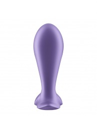 Фиолетовый анальный вибростимулятор Intensity Plug - Satisfyer - в Грозном купить с доставкой