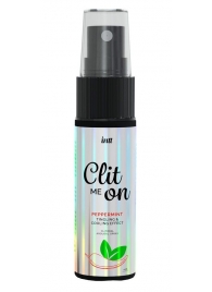 Клиторальный возбуждающий спрей Clit Me On Peppermint - 12 мл. - INTT - купить с доставкой в Грозном