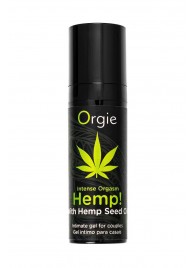 Возбуждающий интимный гель для пар ORGIE Hemp Intense Orgasm - 15 мл. - ORGIE - купить с доставкой в Грозном