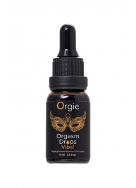 Возбуждающий гель для клитора ORGIE Orgasm Drops Vibe - 15 мл. - ORGIE - купить с доставкой в Грозном