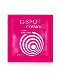 Стимулирующий интимный крем для женщин Cosmo G-spot - 2 гр. - Биоритм - купить с доставкой в Грозном
