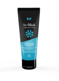 Лубрикант на водной основе Ice Black с ледяным эффектом - 50 мл. - INTT - купить с доставкой в Грозном