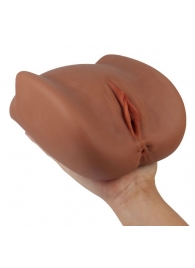 Мастурбатор Black Beauty - вагина и анус - S-HANDE - в Грозном купить с доставкой