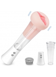 Автоматическая вакуумная помпа с реалистичной мягкой вставкой Max Kit - S-HANDE - в Грозном купить с доставкой