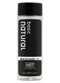 Массажное масло для тела Natural Basic - 100 мл. - HOT - купить с доставкой в Грозном