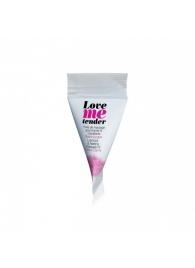 Съедобное согревающее массажное масло Love Me Tender Cotton Candy с ароматом сладкой ваты - 10 мл. - Love to Love - купить с доставкой в Грозном
