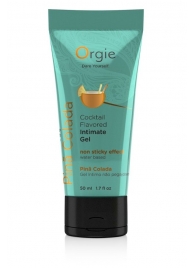 Съедобный интимный гель Orgie Lube Tube Cocktail Pina Colada - 50 мл. - ORGIE - купить с доставкой в Грозном