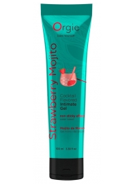 Съедобный интимный гель Orgie Lube Tube Cocktail Strawberry Mojito - 100 мл. - ORGIE - купить с доставкой в Грозном