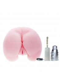 Вибрирующий мастурбатор-попка с ротацией и пультом управления - Baile - в Грозном купить с доставкой