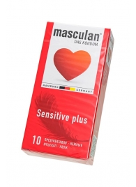 Презервативы Masculan Sensitive plus - 10 шт. - Masculan - купить с доставкой в Грозном