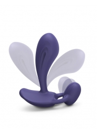 Темно-синий вибромассажер Witty P G Vibrator with Remote Control - Love to Love - в Грозном купить с доставкой