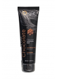 Интимный гель на водной основе Lube Tube Chocolate с шоколадным вкусом - 100 мл. - ORGIE - купить с доставкой в Грозном